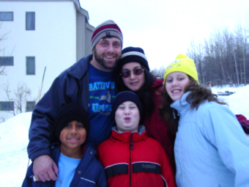 Gino Goldfarb and Family at Stratton Mt., VT
