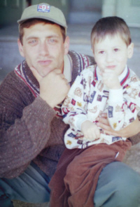 Me and my Dad, summer 1997