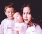 Me, Jacob & Mom, November 1997